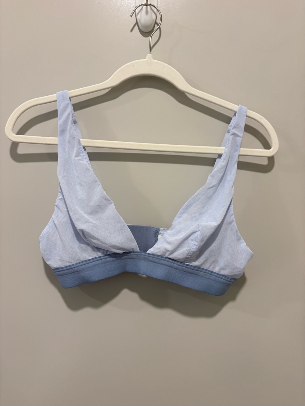 aerie Light Blue Wireless Bralette - Soft Support